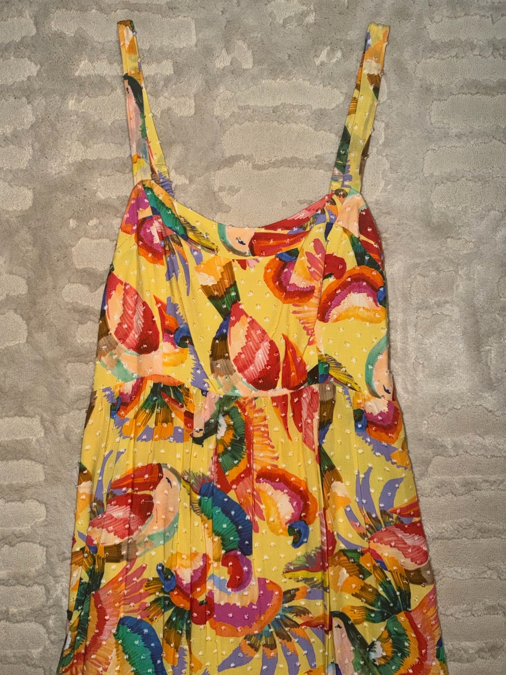 Farm Rio Textured Tropical Maxi Dress - Picture 3 of 5